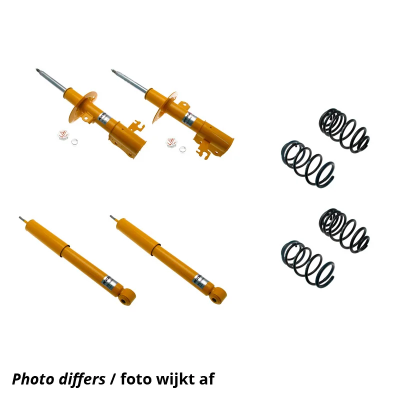 KONI Sport Kit passend voor Volkswagen Golf I GTI 1976-1983 – 25/40mm – VA-Last 661kg- – VA-Last 571kg- (1140-5404)
