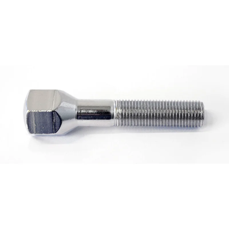 H&R Wielbout konisch M14x1.50 - Lengte 60mm verchroomd