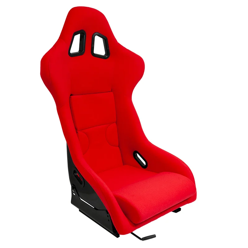 AutoStyle Sportstoel 'RR' - Rood - Vaste polyester rugleuning - incl. sledes