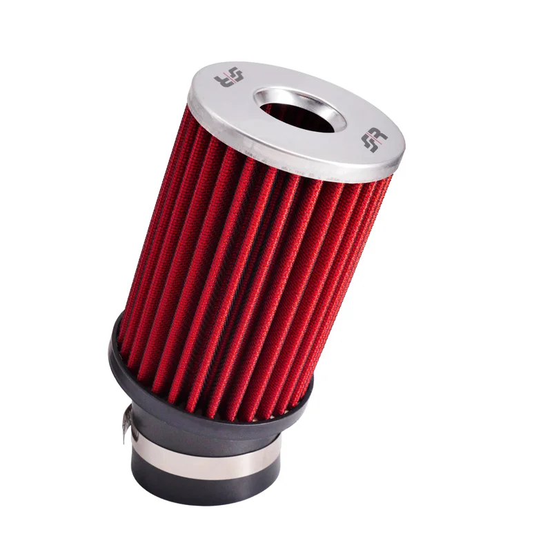 Simoni Racing luchtfilter Universeel + passend voor Abarth 500 - 91mm - Rood