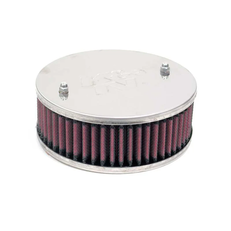 K&N carburateur luchtfilter rond passend voor SU/SU Hitachi 1.75'' H6/HS6, middengat, Montagehoogte 56mm (56-9096)