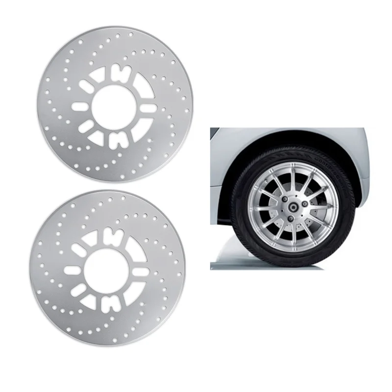 Simoni Racing Set universele Remschijfdummy’s – Aluminium – Set à 2 stuks