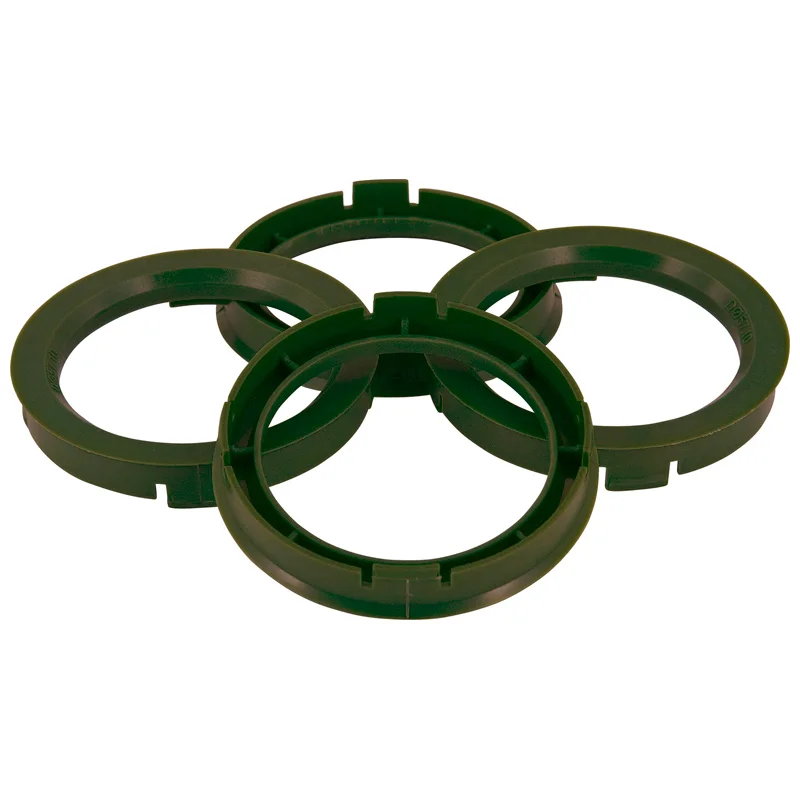 Set TPI Centreerringen - 73.0->65.1mm - Olive Groen