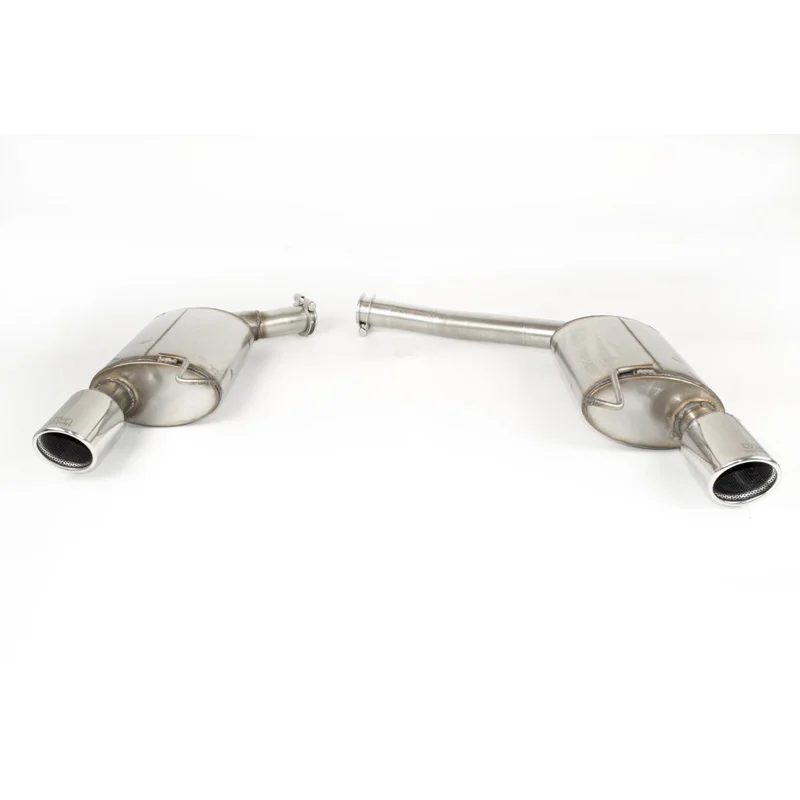 Ulter Sport Dubbele RVS Sportuitlaat passend voor Audi A4 (B8) Avant 2.0 TSI 155kW 2007-2011 90mm