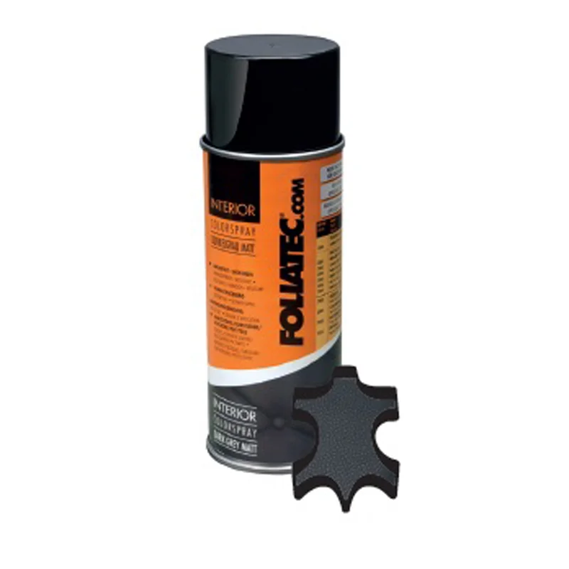 Foliatec Interior Color Spray – Donkergrijs mat 1x400ml
