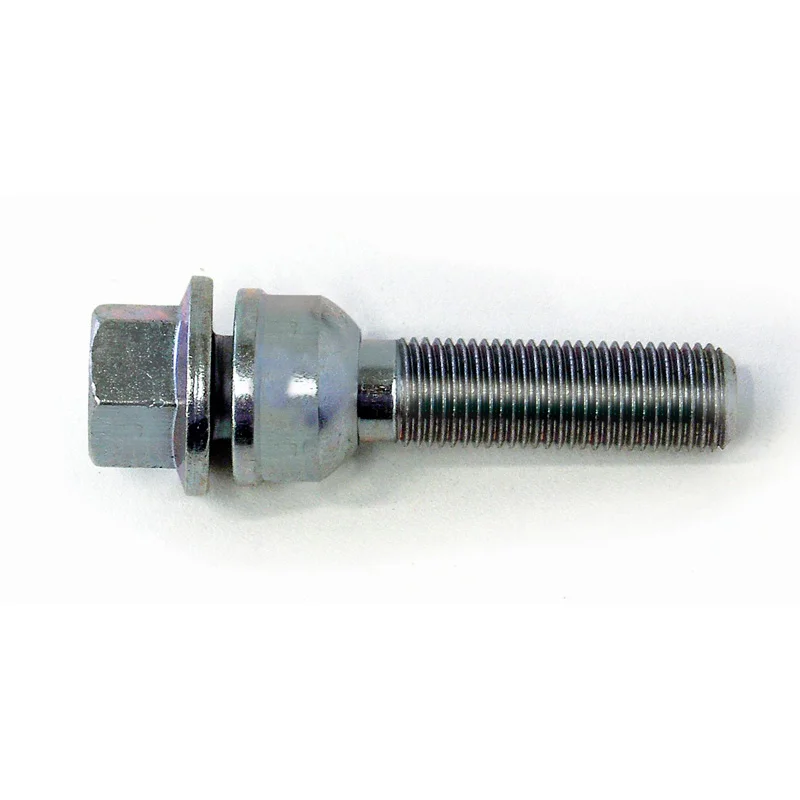 H&R Wielbout bolkonisch met beweegbare ring R14 M14x1.50 - Lengte 48mm (bv. passend voor Audi Q3, Q5)