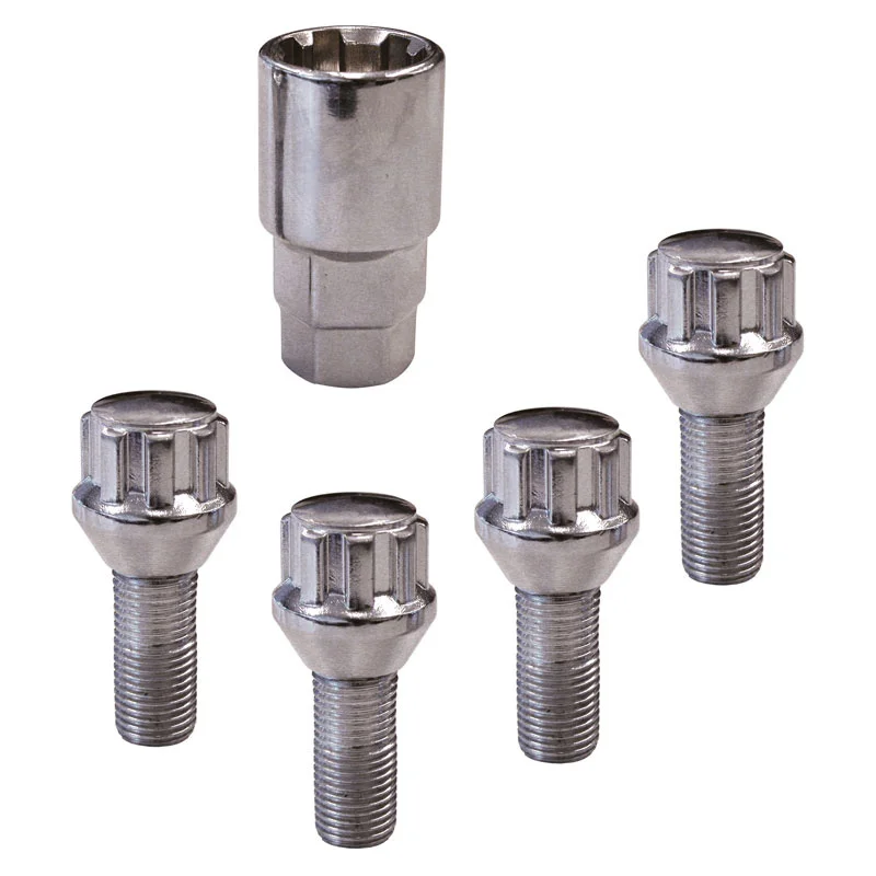Carpoint Slotboutenset M12x1,5 Type B Konisch - Lengte 26mm