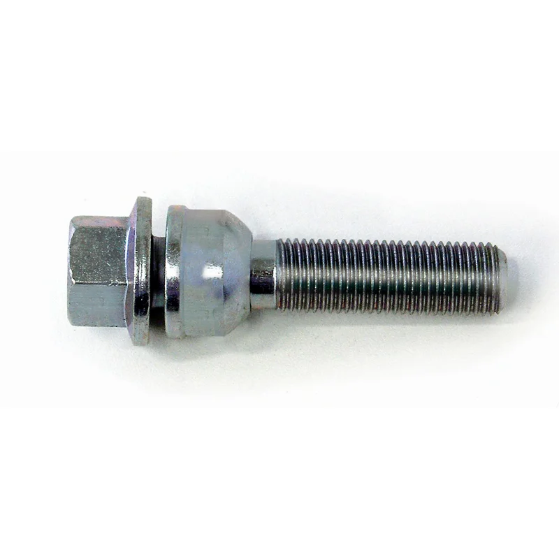 H&R Wielbout bolkonisch met beweegbare ring R14 M14x1.50 – Lengte 35mm (bv. passend voor Audi Q3, Q5)