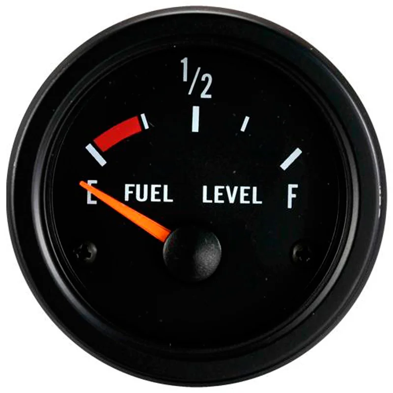 AutoStyle Performance Instrument Zwart Brandstofmeter 52mm