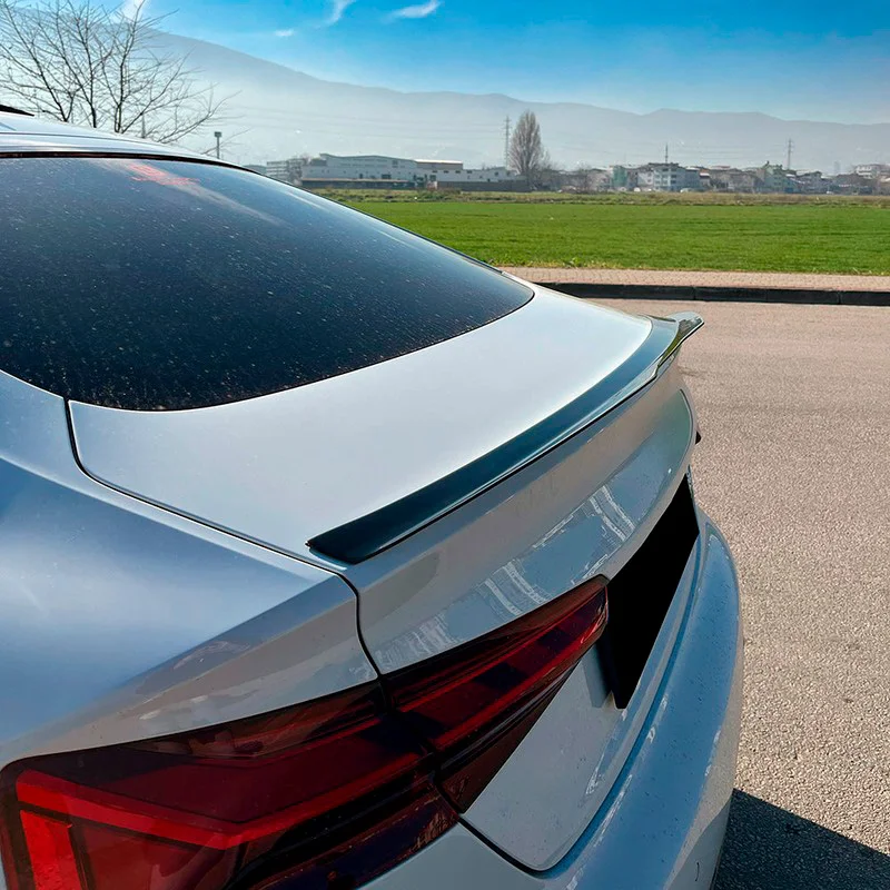 Oneway Achterspoiler passend voor Audi A5 S-Line F5 Sportback 2016-2019 & Facelift 2019- – Glanzend zwart