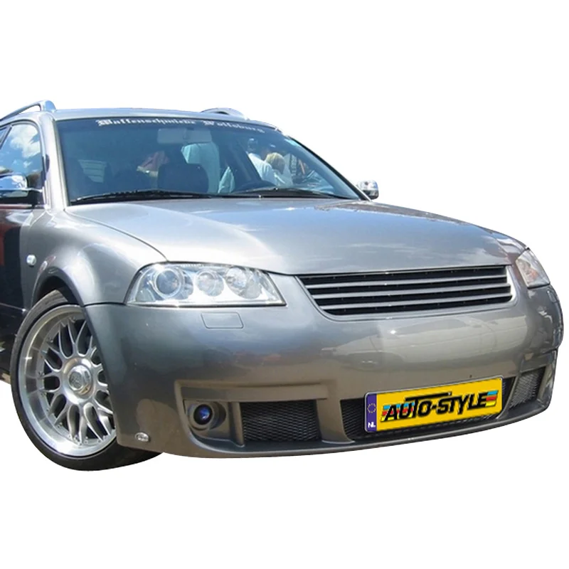 AutoStyle Embleemloze Grille passend voor Volkswagen Passat 3BG 2001-2004