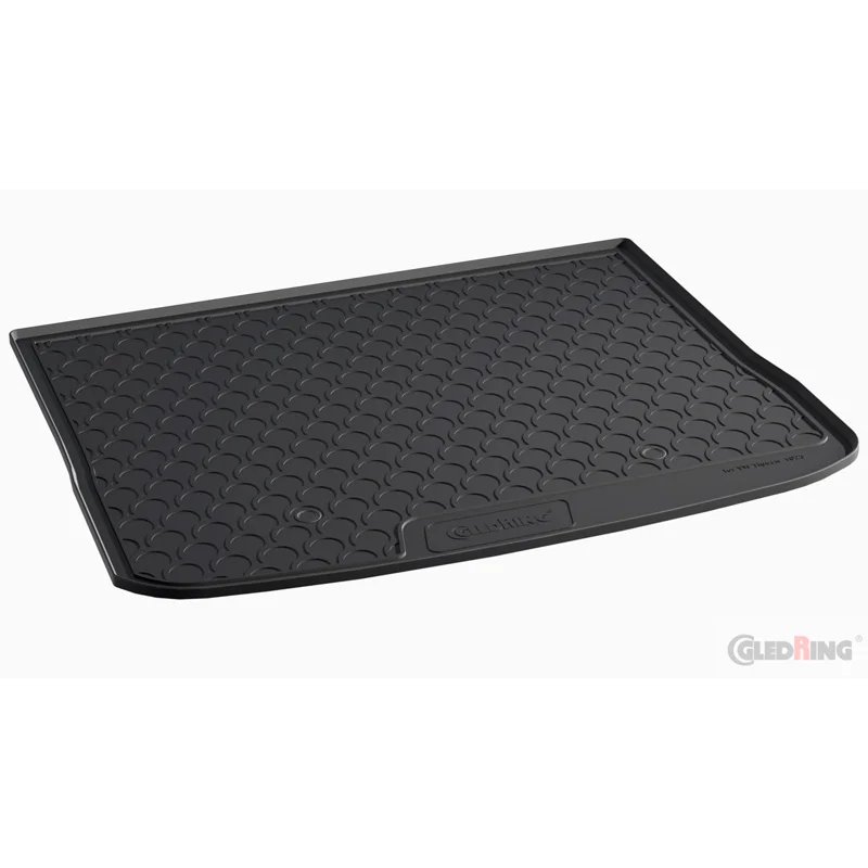 Gledring Rubbasol (Rubber) Kofferbakmat passend voor Volkswagen Tiguan 2007-2016 (Hoge laadvloer)