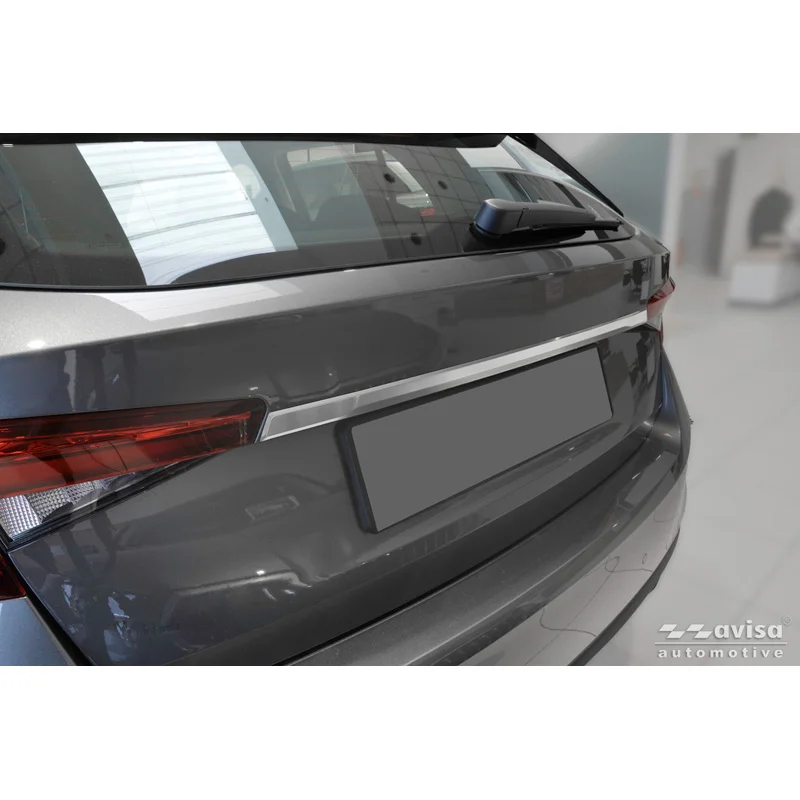Avisa Geborsteld RVS Kofferbak Sierlijst passend voor Skoda Fabia IV (PJ3) 2021-