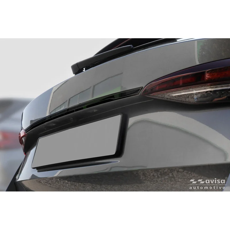 Avisa Zwart Chroom RVS Kofferbak Sierlijst passend voor Skoda Octavia IV Combi (NX5) 2019-2024 & Facelift 2024-