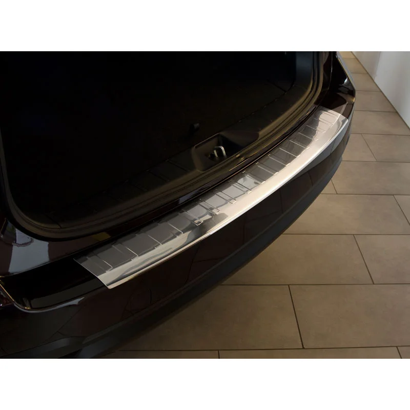 Avisa RVS Achterbumperprotector passend voor Subaru Forester IV 2012-2015 & FL 2015-2018 - Zilver