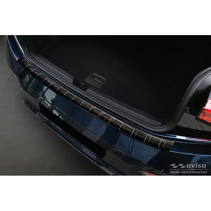 Avisa RVS Achterbumperprotector passend voor Cupra Born 2021- - Zwart