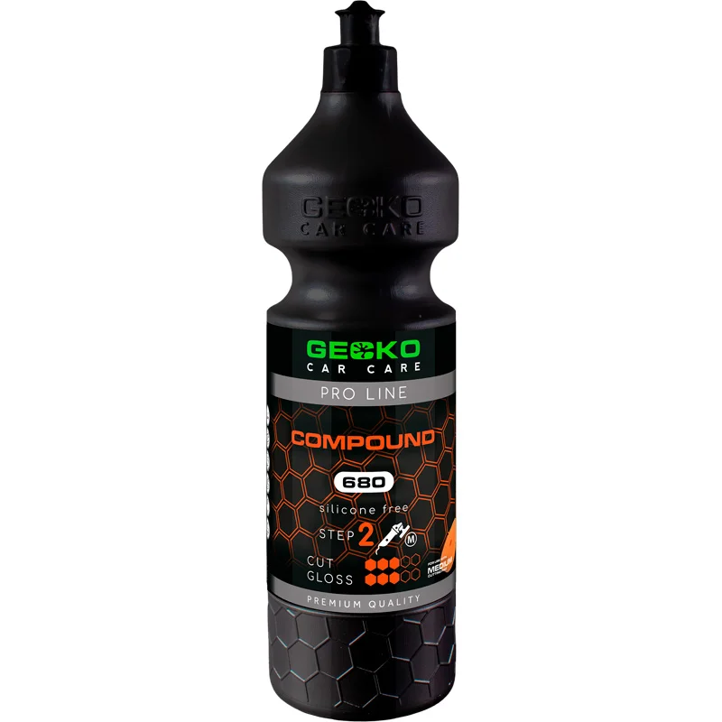 Gecko Pro Compound 680 Stap 2 – 1 liter (siliconenvrij)