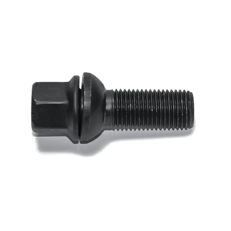 H&R Wielbout bolkonisch met beweegbare ring R13 M14x1.50 – Lengte 39mm – Zwart (bv. passend voor Audi S5)