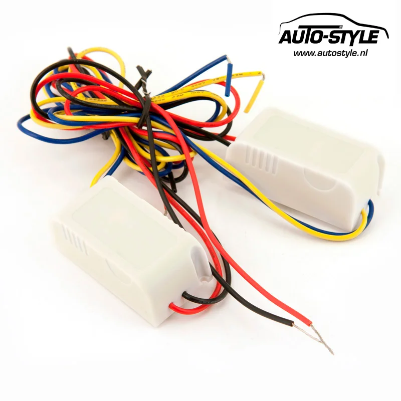AutoStyle Set Knipperlicht USA-Modules incl. Kabelset & Handleiding
