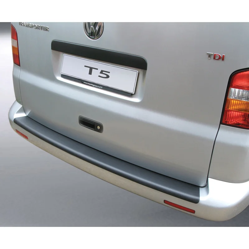 RGM ABS Achterbumper beschermlijst passend voor Volkswagen Transporter T5 2003-2012 Zwart