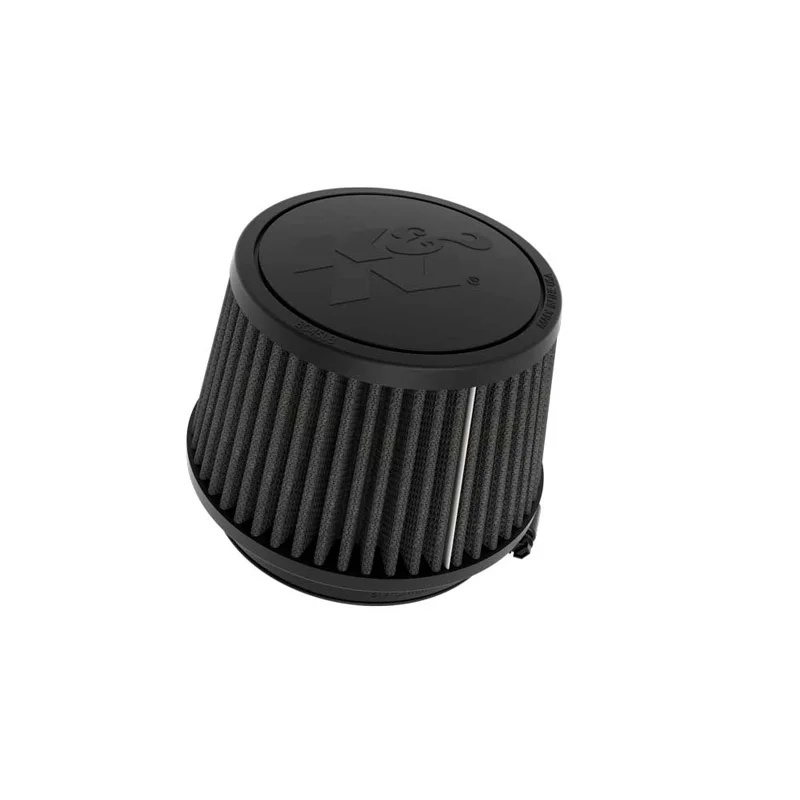 K&N Universeel Dryflow Zwart Luchtfilter Conisch 102mm aansluiting, 137mm onder, 114mm top, 87mm hoogte (RU-3119HBK)