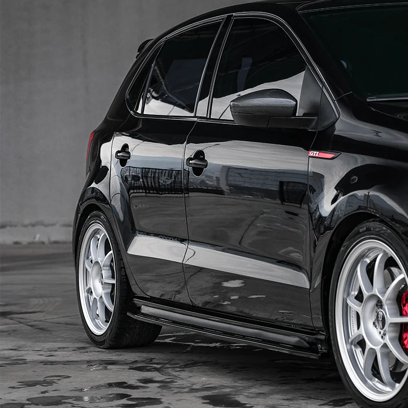 Oneway Set Sideskirts passend voor Volkswagen Polo 6R GTi 2009-2014 – Glanzend zwart