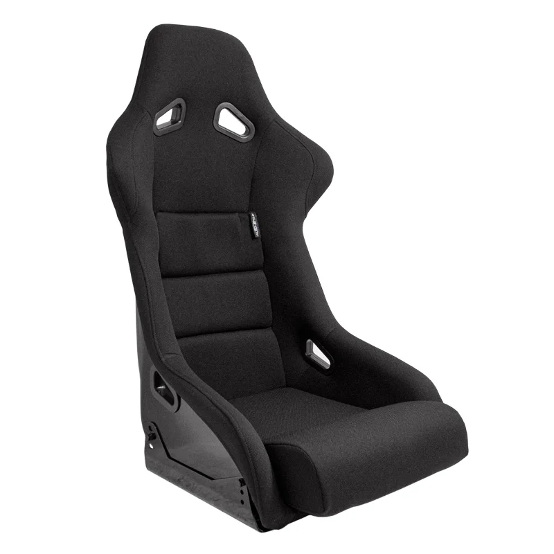 AutoStyle Sportstoel ‘BS1’ – Zwart – Vaste polyester rugleuning – incl. sledes