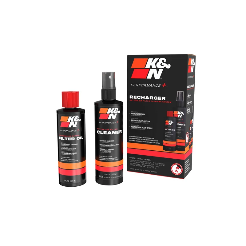 K&N Performance Recharger Kit - Filteronderhoudskit Fles Rood (99-5050)