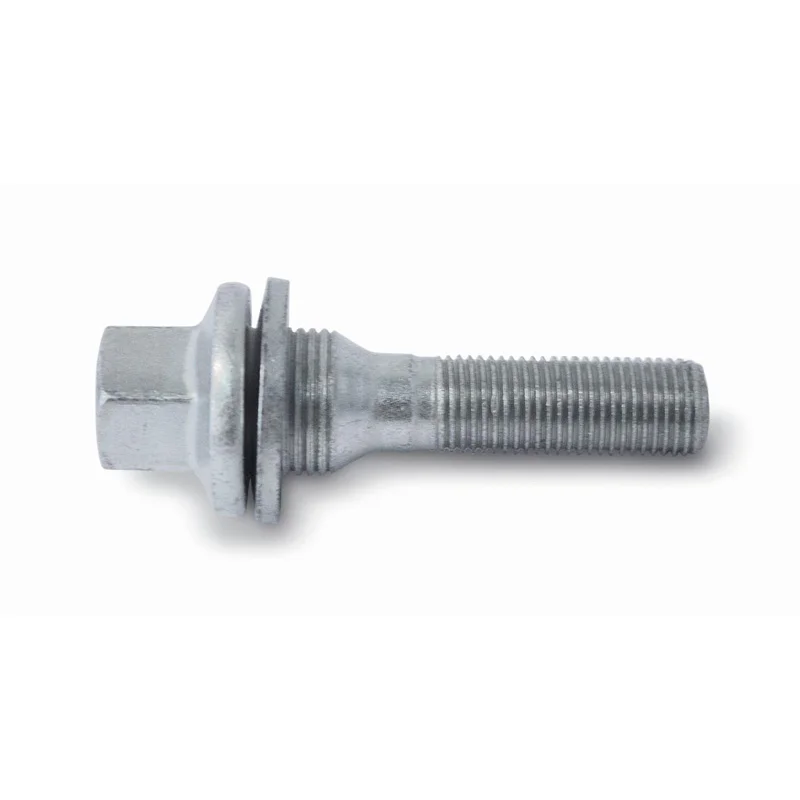 H&R Wielbout vlak met ring M12x1.25 - Lengte 54mm (Bv. passend voor Citroën, Peugeot)