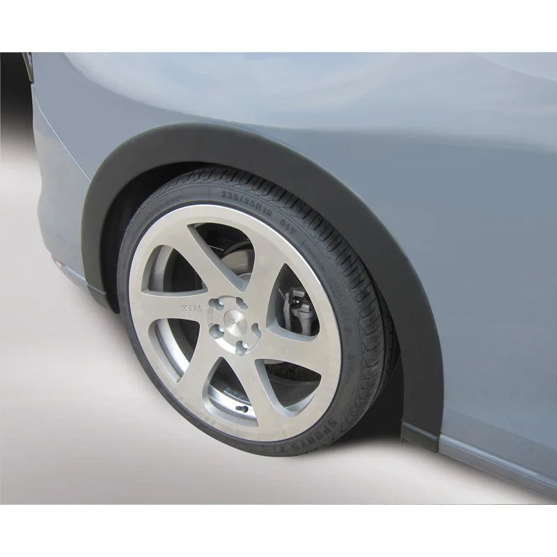 RGM Set spatbordverbreders passend voor Volkswagen Caddy V 2020- Korte wielbasis – dubbele schuifdeur – Zwart