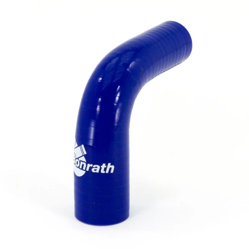 Bonrath Siliconen Slang Reducer 90 graden Bocht - Lengte:50mm - Ø32>28mm