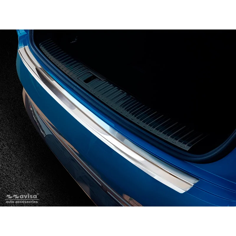 Avisa RVS Achterbumperprotector passend voor Audi E-Tron incl. Sportback 2018- - Zilver