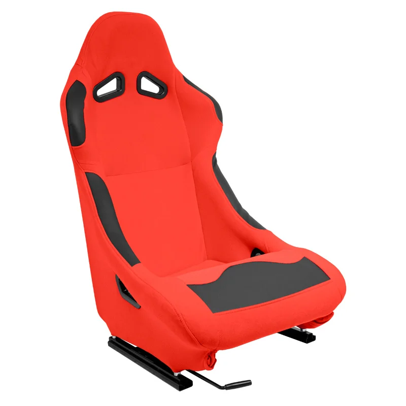 AutoStyle Sportstoel ‘BW’ – Rood – Vaste rugleuning – incl. sledes