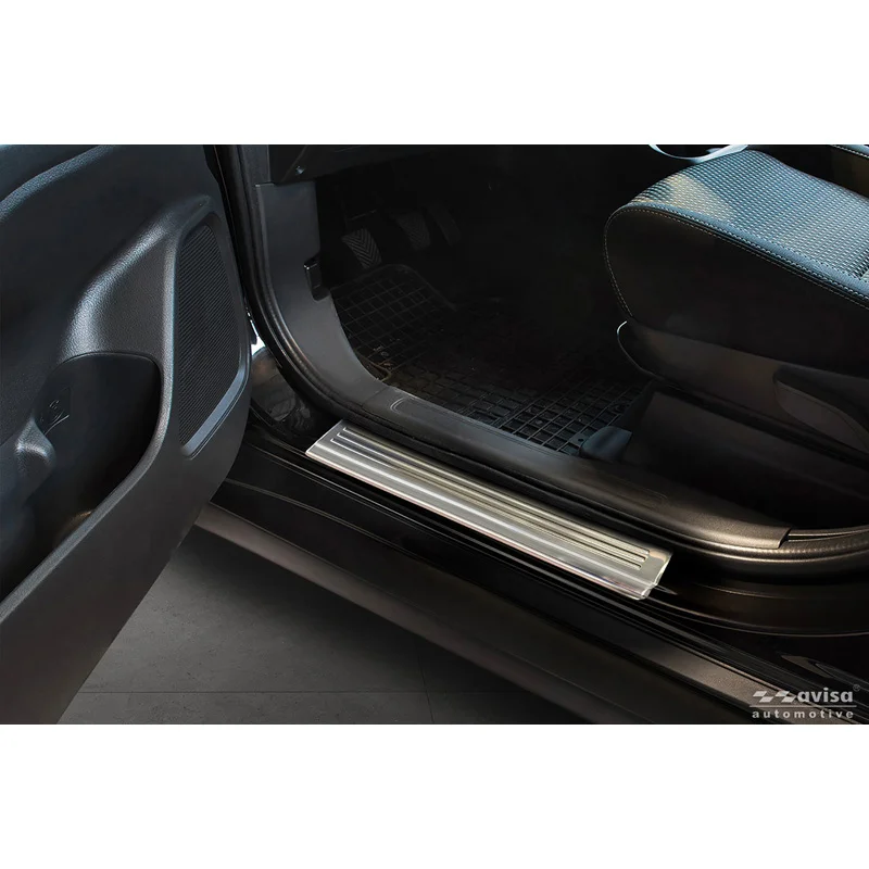 Avisa RVS Instaplijsten passend voor Mitsubishi Outlander III 2012-2022 incl. PHEV & Facelift 'Lines' - 4-delig
