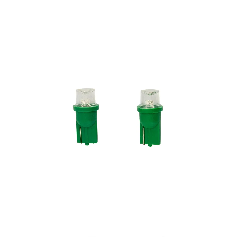 AutoStyle T-8 LED Lampen 12V Groen Wide-Angle, set à 2 stuks