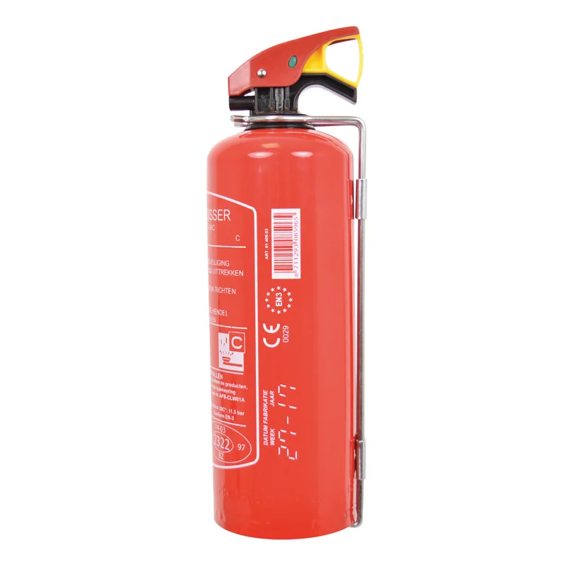 Belmic Brandblusser 1kg - Rood - inclusief montagebeugel (ABC poederblusser)
