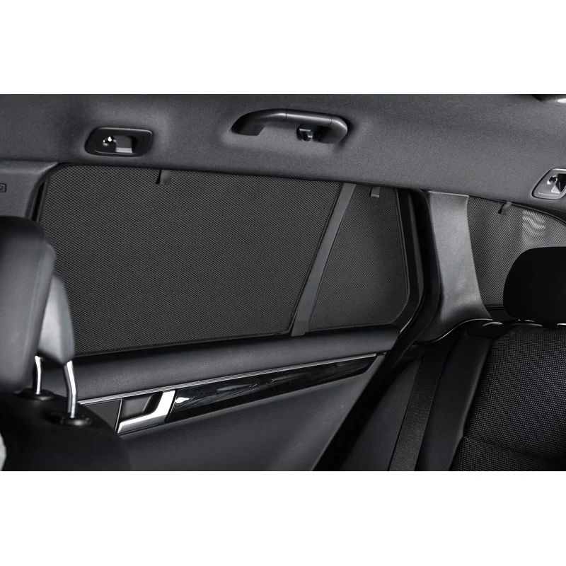 Set Car Shades (achterportieren) passend voor Skoda Yeti 5 deurs 2009-2017 (2-delig)
