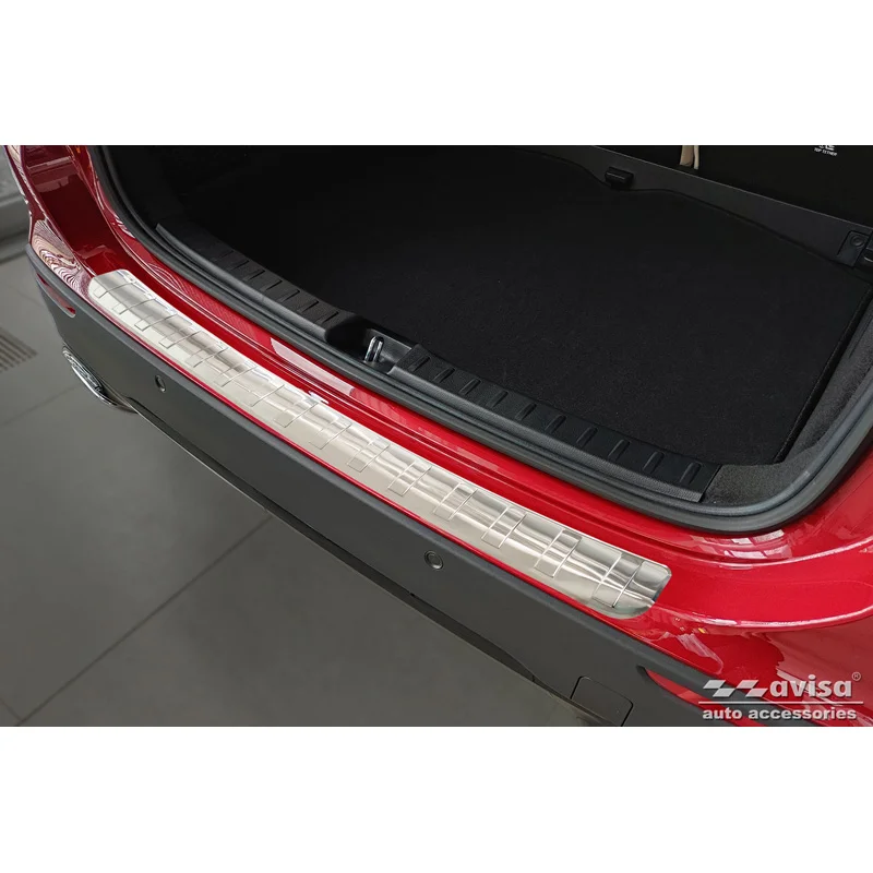Avisa RVS Achterbumperprotector passend voor Mercedes GLA-Klasse II H247 2020- - Zilver