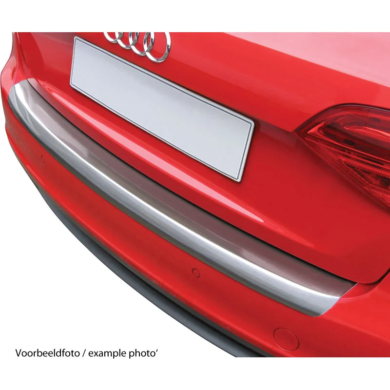 RGM ABS Achterbumper beschermlijst passend voor Seat Exeo ST 2009-2013 ‘Brushed Alu’ Look