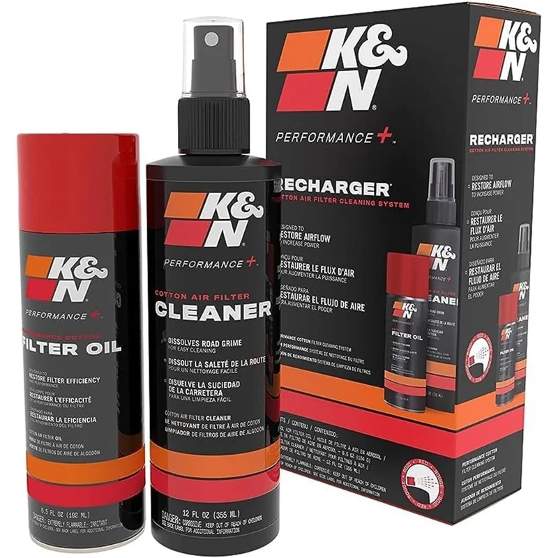 K&N Performance Recharger Kit - Filteronderhoudskit Spuitbus (99-5003EU)