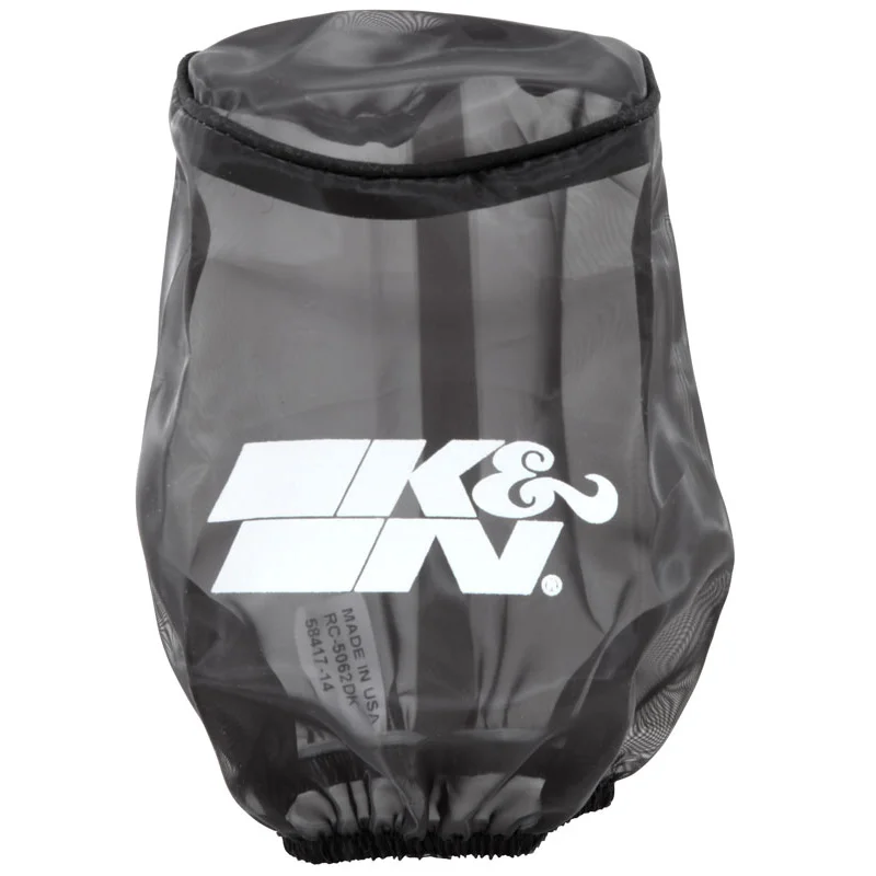 K&N Drycharger Filterhoes voor RC-5062, 114-89 x 152mm - Zwart (RC-5062DK)