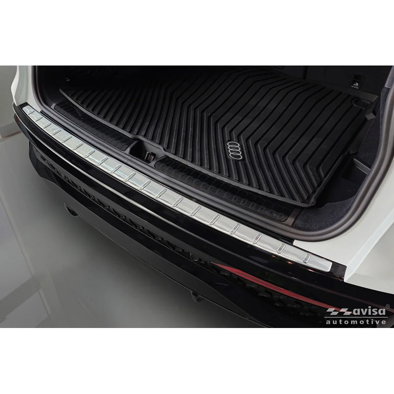 Avisa RVS Achterbumperprotector passend voor Audi Q5 (GUB) 2025- - Zilver