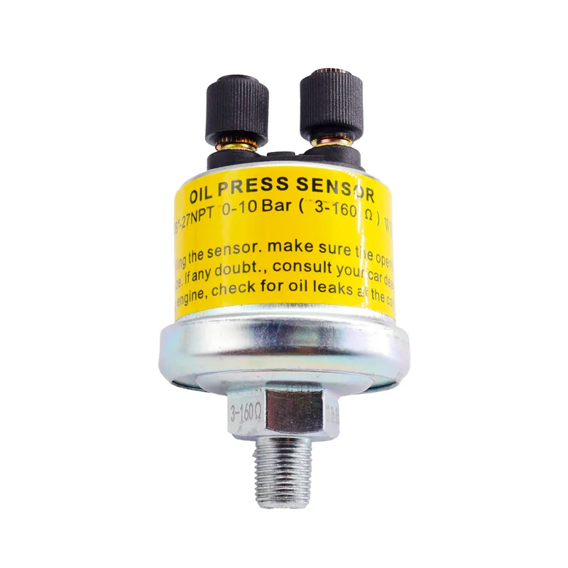 Simoni Racing Oliedruksensor voor performance instrumenten 0-10 bar, 3-160ohm