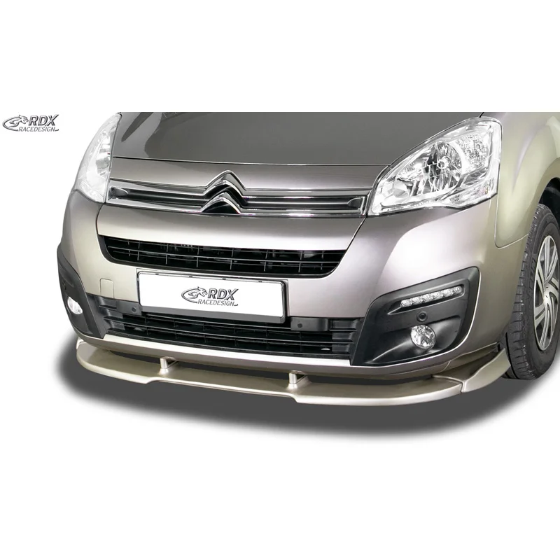 RDX Voorspoiler Vario-X passend voor Citroën Berlingo (B9)/Peugeot Partner 2015-2018 (PU)