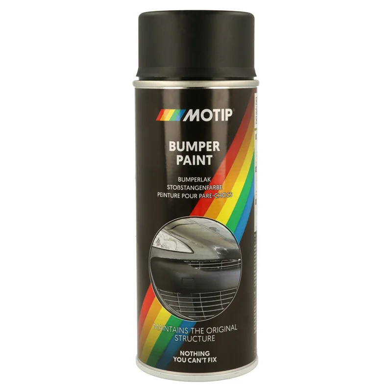 Motip Bumperlak - Zwart - 400ml