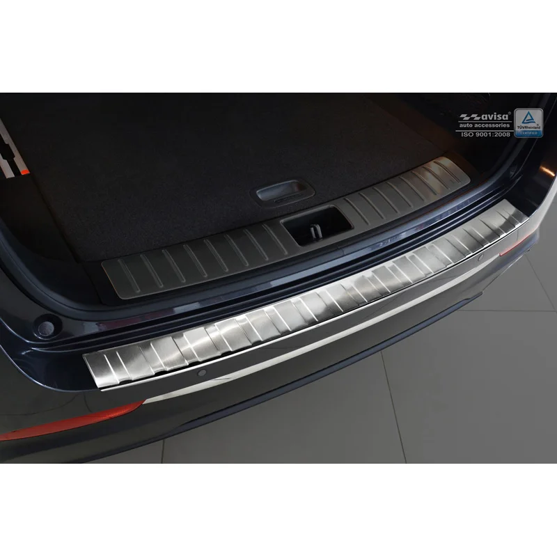 Avisa RVS Achterbumperprotector passend voor Kia Optima Combi 2016- - Zilver