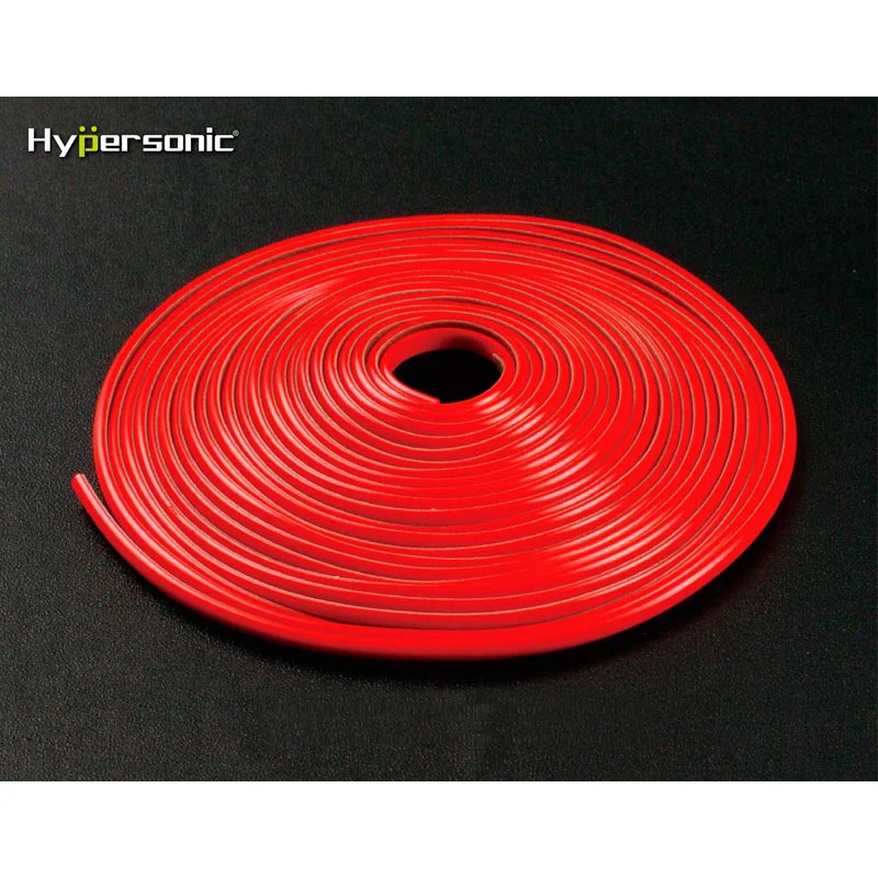Hypersonic Klassieke flexibele rode striping 0,3x500cm (voorzien van 3M tape)