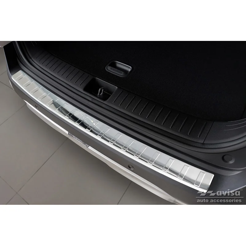 Avisa RVS Achterbumperprotector passend voor Kia Sportage V 2021- - Zilver