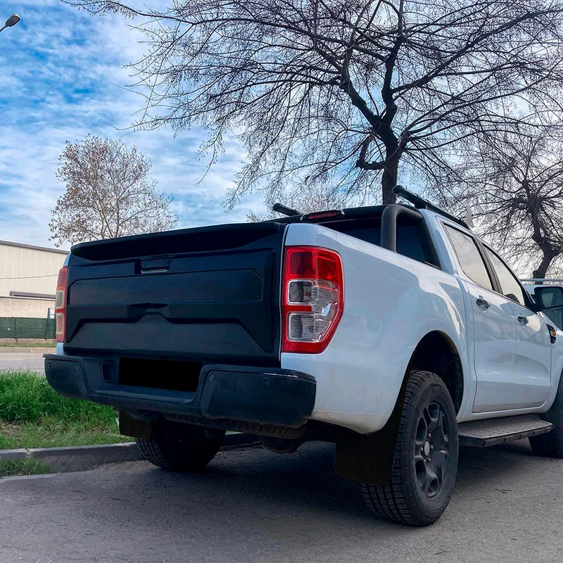 Oneway Achterklepcover passend voor Ford Ranger T6/T7/T8 2012-2022 - Matzwart