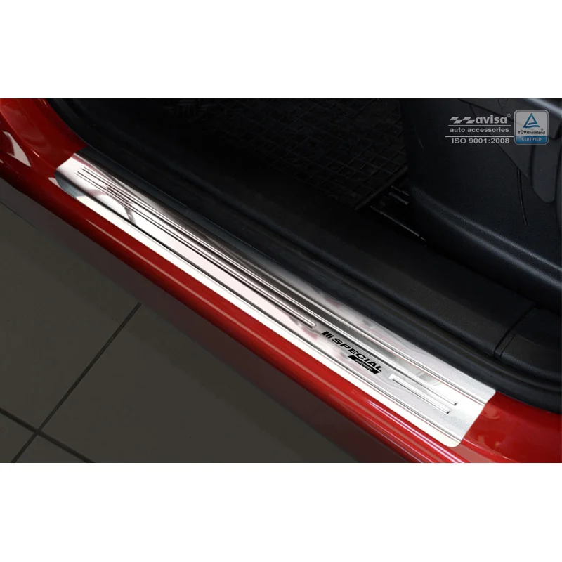 Avisa RVS Instaplijsten passend voor Nissan Qashqai I 2007-2013 - 'Special Edition' - 4-delig